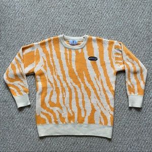 Zebra Print Sweater
